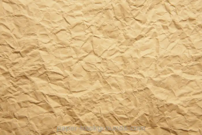 Yellow Old Crumpled Paper Background HD Images