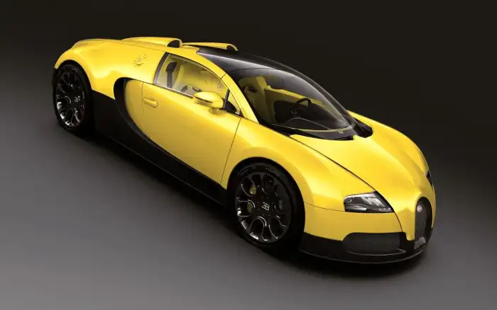 Yellow Sports Car Background HD Wallpapers