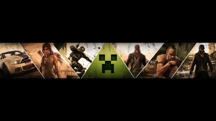 Youtube Gaming Banner Character Art Background Free Images