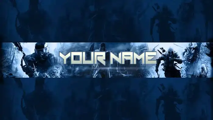 Youtube Gaming Your Name Cover Banner Background Free Images