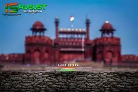 15 August Red fort lal kila  Editing Background HD