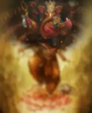 Blurred CB Ganesh Chaturthi Photo Editing Background  Full HD