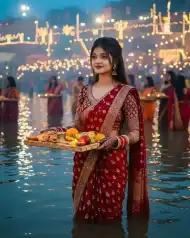 Cover Photo of Gemini Girl Diwali Ai Photo Editing Prompt