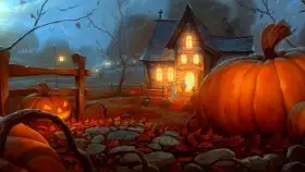 Halloween Computer Laptop  Wallpaper Full HD