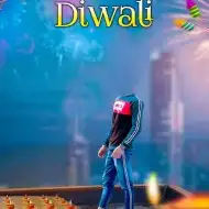 Cover Photo of Diwali Without Head  Background