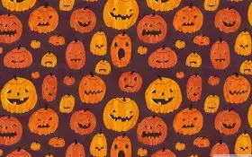 Happy Halloween Pumpkin Background Wallpaper