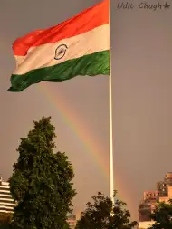 Cover Photo of Indian Flag Phone Background