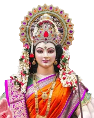 Maa Durga Devi Front View HD PNG Images Download