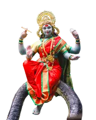 Maa Durga Devi Full Body Transparent PNG Images Download