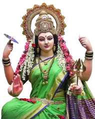 Maa Durga PNG Transparent Background  For Picsart