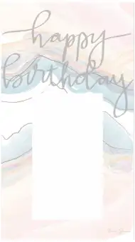 Single Instagram Happy Birthday Story Post Background