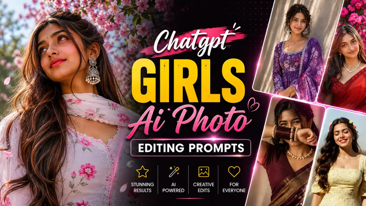 Girls AI Photo Editing Prompts For Chatgpt
