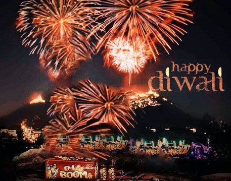 Happy Diwali  Editing Background