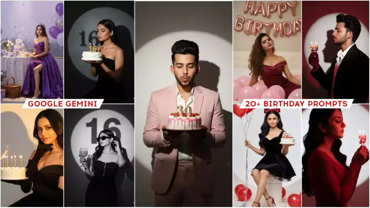 Gemini Happy Birthday Ai Photo Editing Prompt