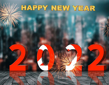Happy New Year 2022 Editing Background